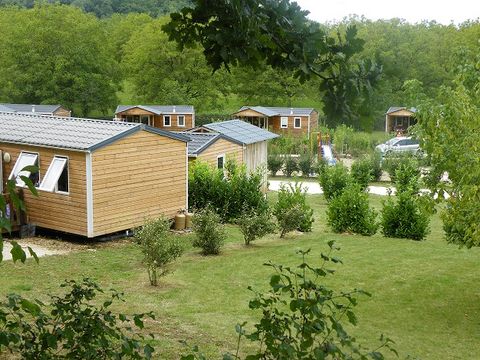 CHALET 4 personnes - CLIM - Locatif bois avec terrasse couverte