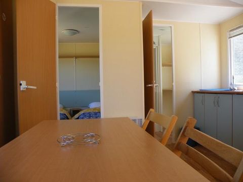 CHALET 4 personnes - Locatif bois avec terrasse couverte - Climatisé