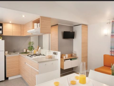 MOBILHOME 6 personnes - CLIM -SUPER PREMIUM 3 CH / 2 SDE - CLIMATISE