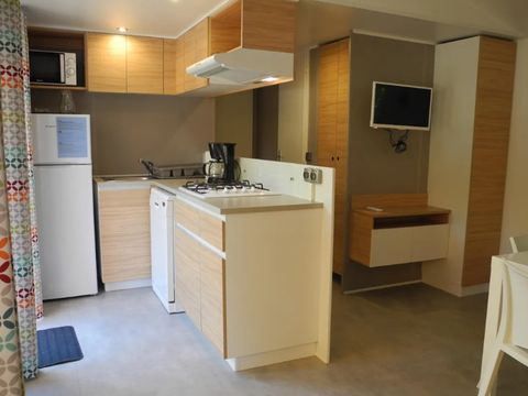 MOBILHOME 6 personnes - CLIM -SUPER PREMIUM 3 CH / 2 SDE - CLIMATISE