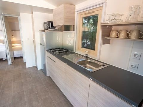 Mobilhome 4 personnes - Comfort XL | 2 Ch. | 4 Pers. | Terrasse surélevée | Clim