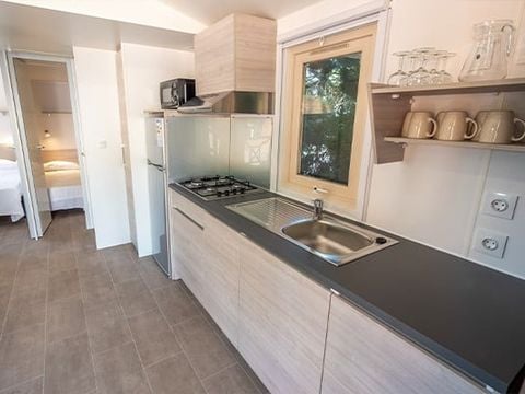 Mobilhome 4 personnes - Comfort XL | 2 Ch. | 4 Pers. | Terrasse surélevée | Clim.