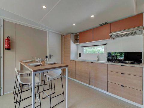 Mobilhome 6 personnes - Comfort | 3 Ch. | 6 Pers. | Terrasse Lounge | Clim.