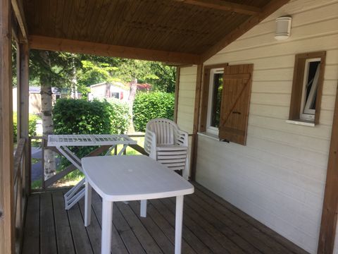 CHALET 6 personnes - Chalet 35m² - climatisé 5/6 pers