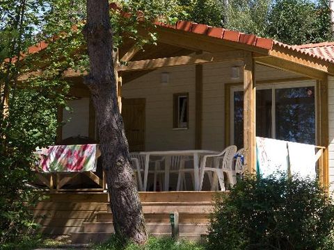 CHALET 6 personnes - Chalet 35m² - climatisé 5/6 pers