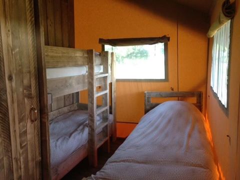 TENTE TOILE ET BOIS 5 personnes - SAFARI