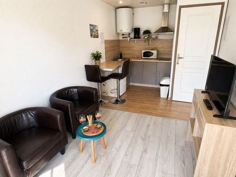 CHALET 2 personnes - Chalet 1 ch. - Terrasse couverte - 25 m2