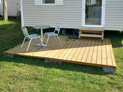 MOBILHOME 2 personnes - Privilège 1 ch. - Terrasse non couverte - 21 m2