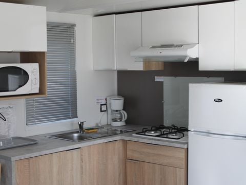 MOBILHOME 6 personnes - Privilège 3 ch. - Terrasse couverte - 35 m2