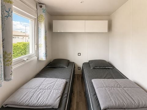 Mobilhome 6 personnes - Premium - 3 chambres - Terrasse couverte - 35 m²