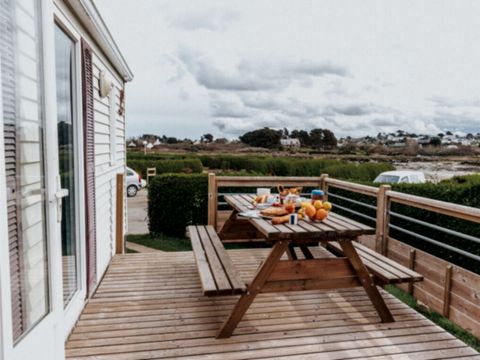 MOBILHOME 4 personnes - Supérieur côté mer