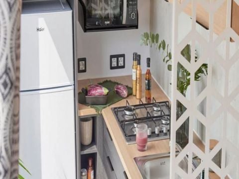 MOBILHOME 6 personnes - Premium 3 chambres 6 personnes, 34m² (modèle 2023), Arrivée Dimanche+CLIM
