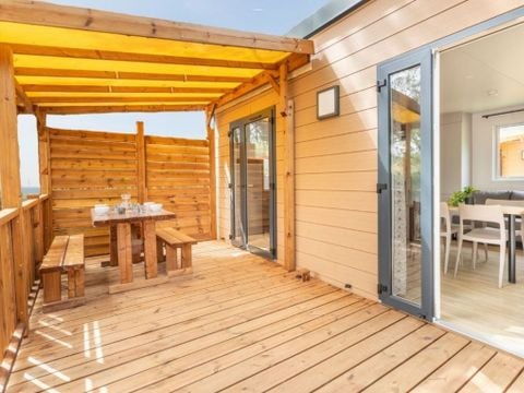 MOBILHOME 4 personnes - premium 2 chambres 4 personnes, 32m² (modèle 2023), Arrivée Dimanche +CLIM