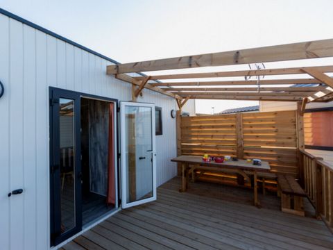 MOBILHOME 6 personnes - Premium 3 chambres 6 personnes, 34m² (modèle 2023), Arrivée Dimanche+CLIM