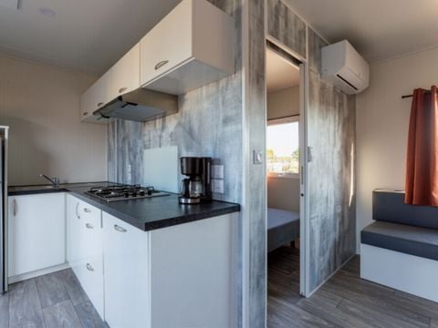 MOBILHOME 6 personnes - Premium 3 chambres 6 personnes, 34m² (modèle 2023), Arrivée Dimanche+CLIM