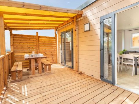 MOBILHOME 4 personnes - premium 2 chambres 4 personnes, 32m² (modèle 2023) samedi					