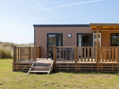 MOBILHOME 6 personnes - Premium 3 chambres 6 personnes, vue mer 34m² (modèle 2023), vue mer +CLIM