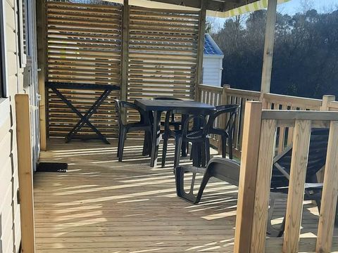 MOBILHOME 6 personnes - Mobil-Home Grand confort 36m2 - 3 chambres (Type Trigano EVO35) +Lave vaisselle (ANIMAUX INTERDITS)