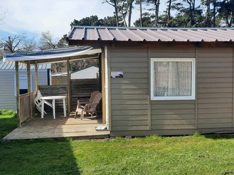 CHALET 2 personnes - 16m² - 1 chambre (sans douche)