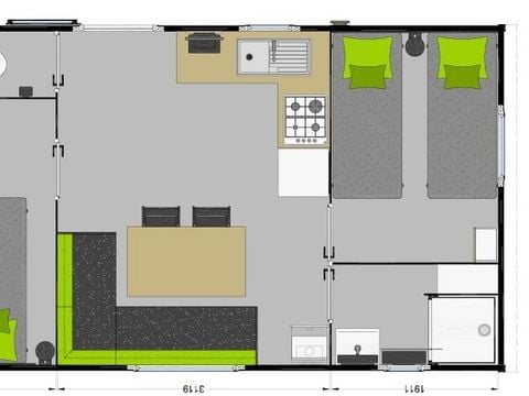 MOBILHOME 6 personnes - Ibiza