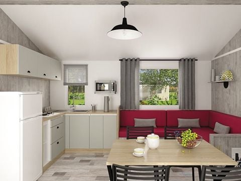 MOBILHOME 6 personnes - SANTA FE - TV