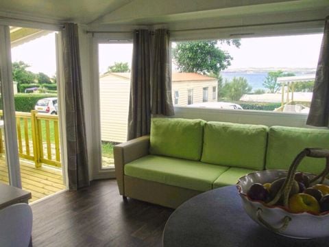 MOBILHOME 5 personnes - Mobil-home premium maxi avec vue sur mer