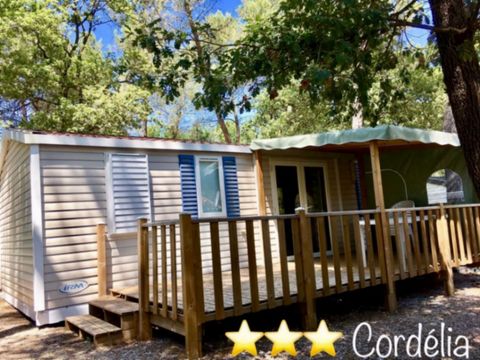 Mobilhome 6 personnes - Maxi Confort - IRM Cordelia - 3 chambres - CLIM