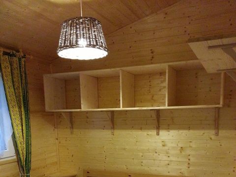 CHALET 4 personnes - Chalet La Cabane 35m² + lave vaisselle + Terrasse couverte +Télevision