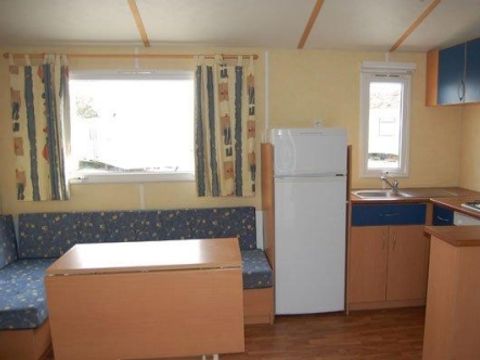 MOBILHOME 6 personnes - Résidence La Futaie 32m2 3 chambres lave vaisselle + Terrasse Couverte + Télévision