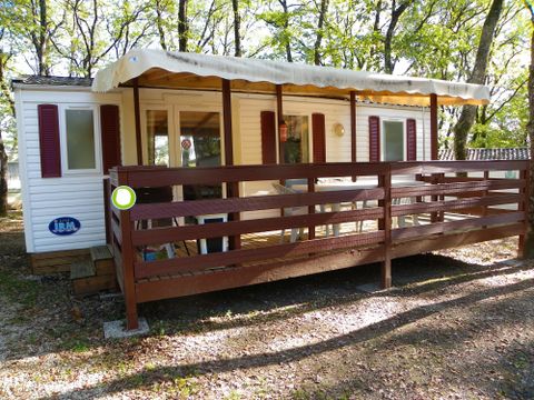 MOBILHOME 4 personnes - Résidence Titania 32m2 Terrasse Couverte + télevision