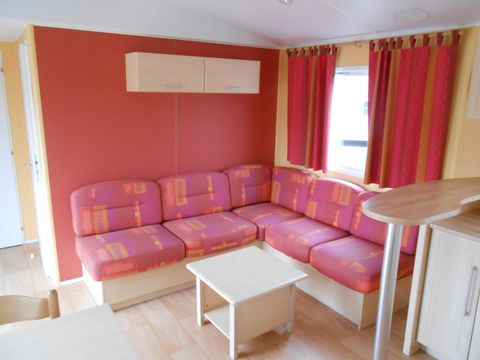 MOBILHOME 4 personnes - Résidence FLeurie 32m2 Terrasse Couverte + Télevision dimanche au dimanche