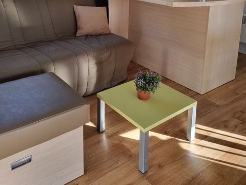 MOBILHOME 4 personnes - 35 Résidence Les Roses 28m2 Terrasse Couverte + Télevision + Cuisine d'été 1/4 pers