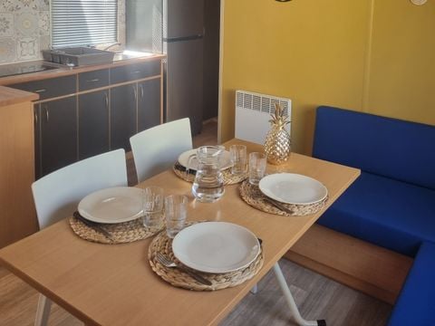MOBILHOME 4 personnes - 22 Résidence les tournesols + Terrasse couverte +Télévision 1/4 pers