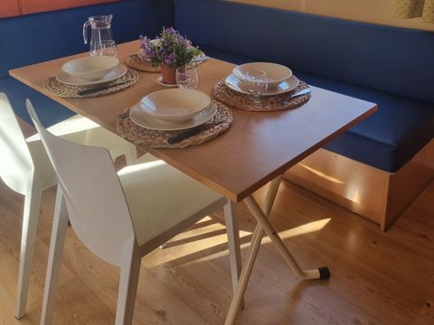 Mobilhome 1/4 personnes - 22 Résidence - Les tournesols - Terrasse couverte +Télévision