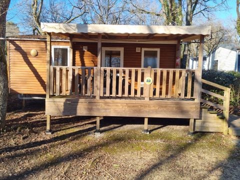 Mobilhome 1/4 personnes - 22 Résidence - Les tournesols - Terrasse couverte +Télévision