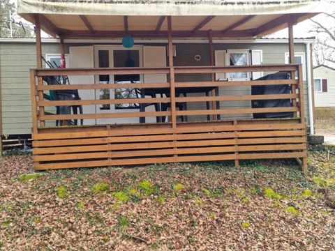 MOBILHOME 4 personnes - 55 Résidence L'eucalyptus 32m2 Terrasse Couverte, Télévision 1/4 pers