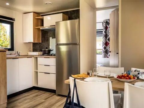 MOBILHOME 4 personnes - Cottage PREMIUM 3 Pièces 4 Personnes +TV