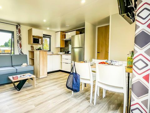 MOBILHOME 4 personnes - Cottage PREMIUM 3 Pièces 4 Personnes +TV