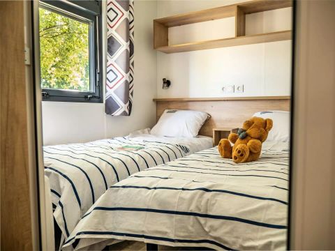 Mobilhome 6 personnes - Cottage CONFORT – 3 chambres / 2 salles de bains, 6 personnes