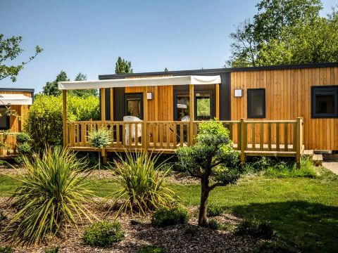 Mobilhome 6 personnes - Cottage CONFORT – 3 chambres / 2 salles de bains, 6 personnes