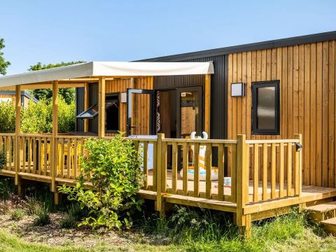 Mobilhome 6 personnes - Cottage CONFORT – 3 chambres / 2 salles de bains, 6 personnes