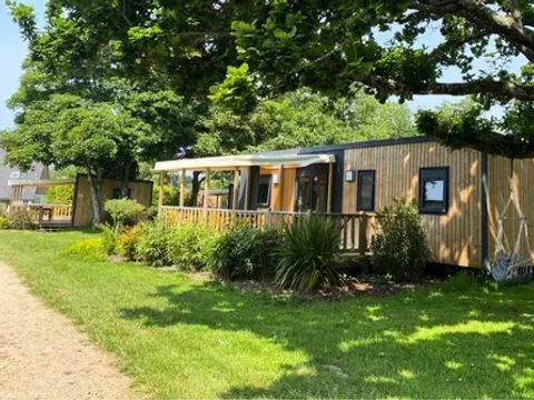 MOBILHOME 6 personnes - Cottage CONFORT PREMIUM 4 Pièces 6 Personnes + TV 2sdb