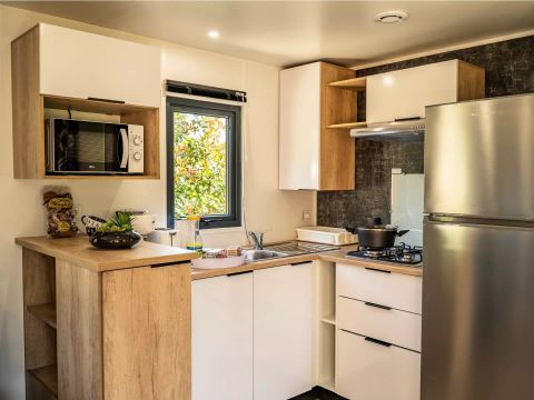 Mobilhome 6 personnes - Cottage CONFORT – 3 chambres / 2 salles de bains, 6 personnes