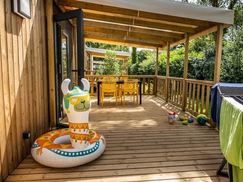 MOBILHOME 4 personnes - Cottage CONFORT PREMIUM 3 Pièces 4 Personnes + TV 2sdb