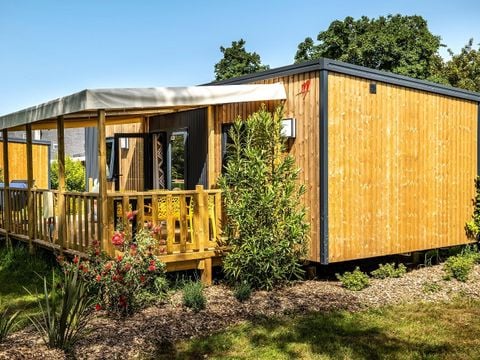 MOBILHOME 4 personnes - Cottage CONFORT PREMIUM 3 Pièces 4 Personnes + TV 2sdb