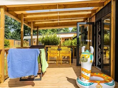 Mobilhome 4 personnes - Cottage CONFORT – 2 chambres / 2 salles de bains, 4 personnes