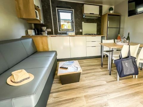 MOBILHOME 4 personnes - Cottage CONFORT PREMIUM 3 Pièces 4 Personnes + TV 2sdb