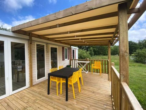 Mobilhome 6 personnes - SIMPLY RIVIERA – 3 chambres, 6 personnes