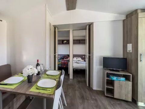 Mobilhome 6 personnes - SIMPLY RIVIERA – 3 chambres, 6 personnes