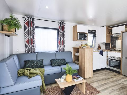 LODGE 4 personnes - Mobil-Home Lodge PREMIUM 3 Pièces 4 Personnes + TV